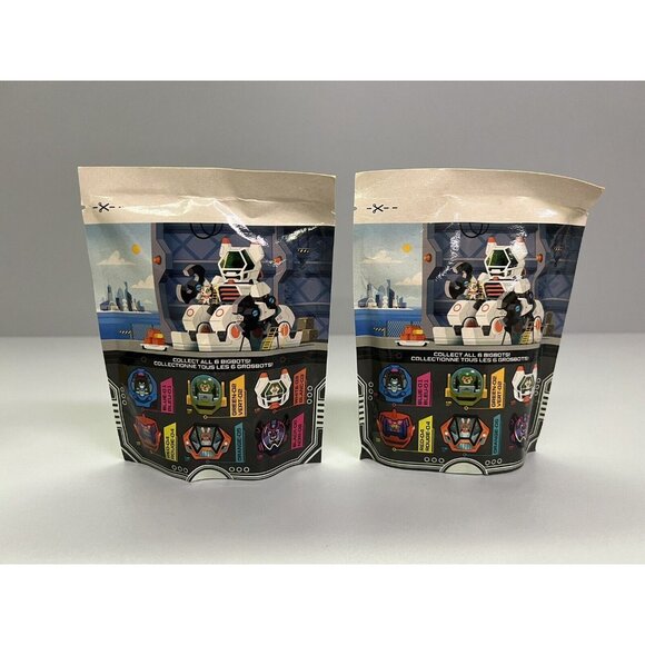 Wendy's Kids Meals Smart Links Big Bots 2021 Kids Toys Complete Lot of 4 New NIP - Picture 6 of 7